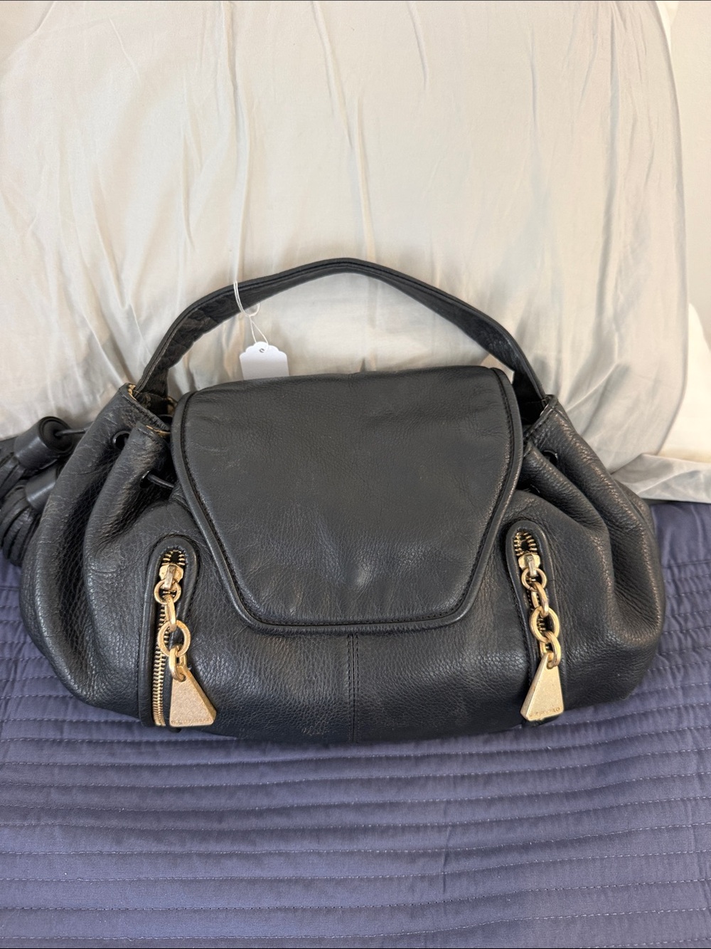 See by Chloe black leather bag.